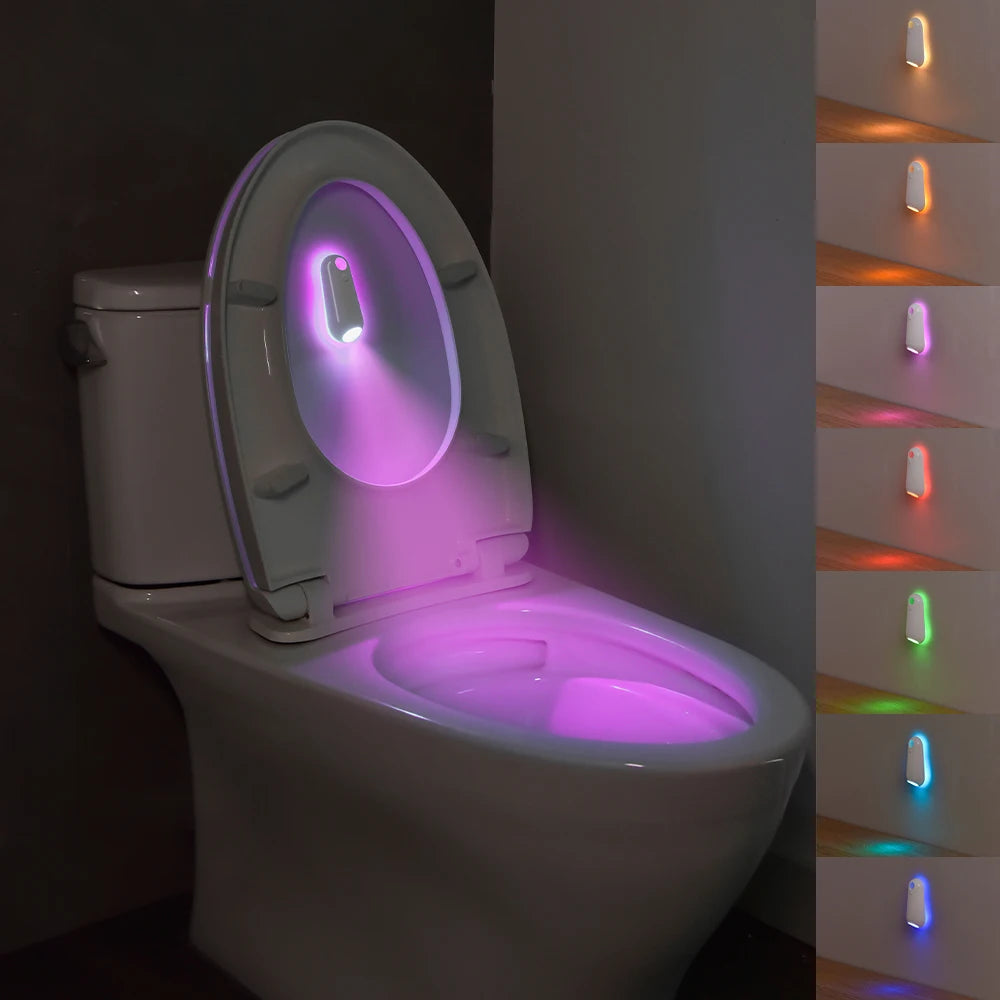 Luz led para vaso sanitário