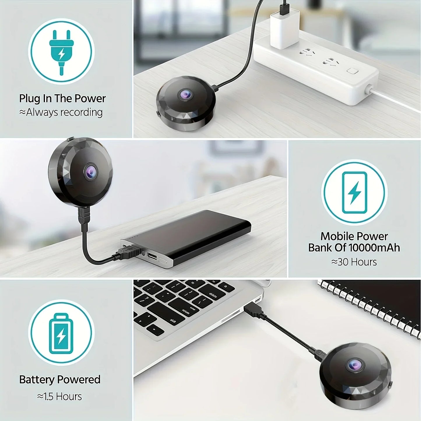 Mini câmera wifi