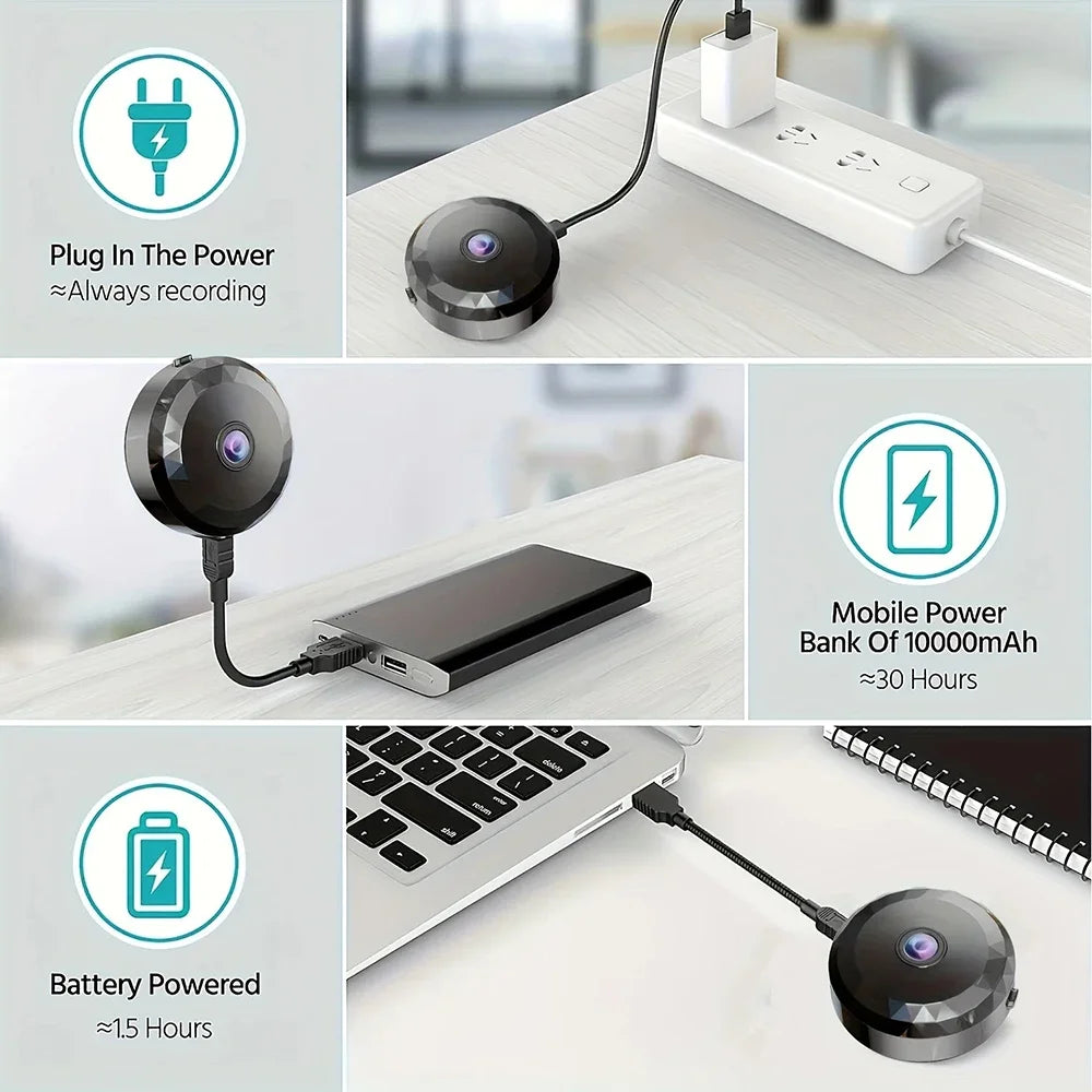 Mini câmera wifi