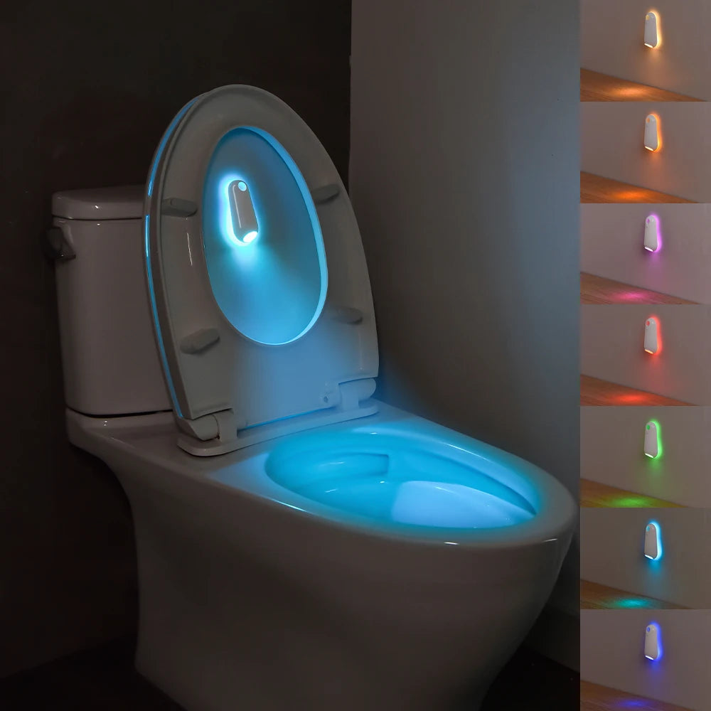 Luz led para vaso sanitário